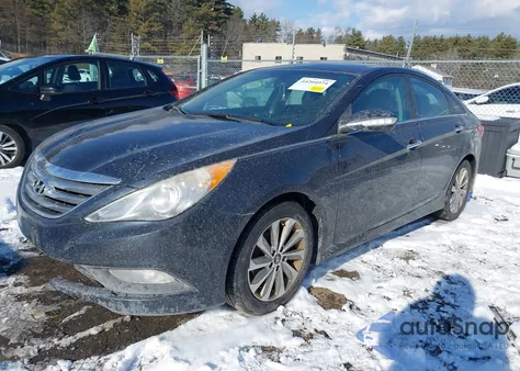 2014 Hyundai Sonata Limited z USA, uszkodzony, nr VIN 5NPEC4AC4EH898903